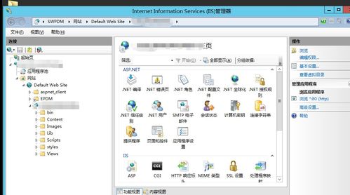 解决IIS Web服务器中点击